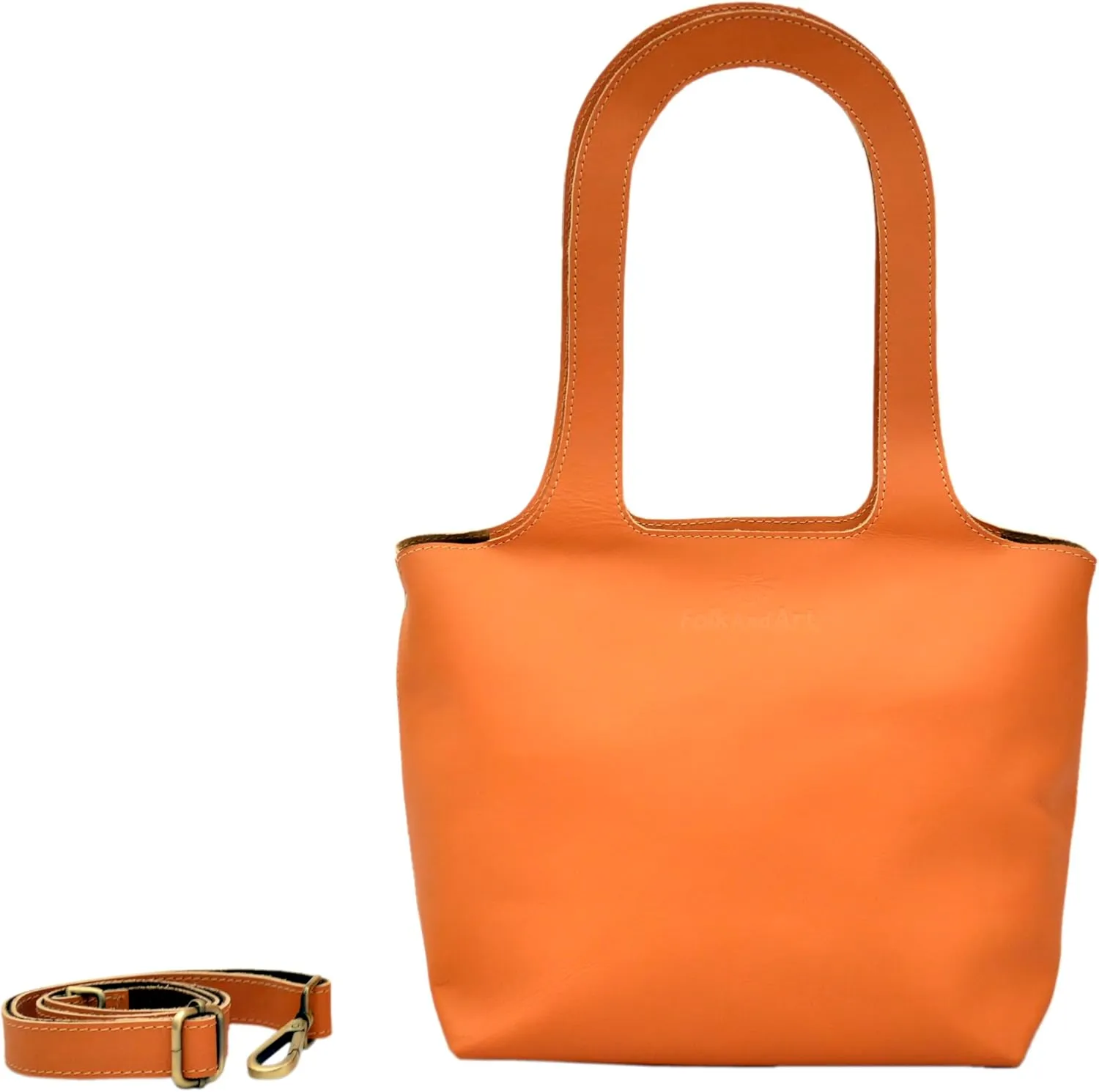 Genuine Leather Tote Bag for Women Stylish Handbag with Inner Pockets Perfect for Work, Travel & Everyday