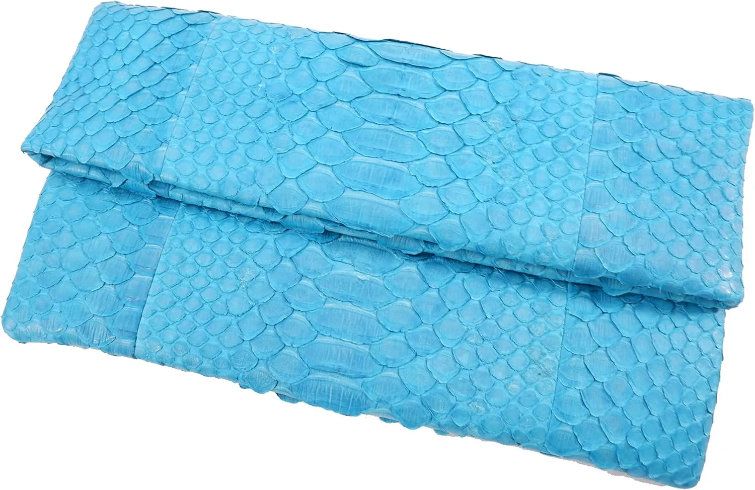 Genuine Python Snake Skin Leather Soft Fold Clutch Bag Purse
