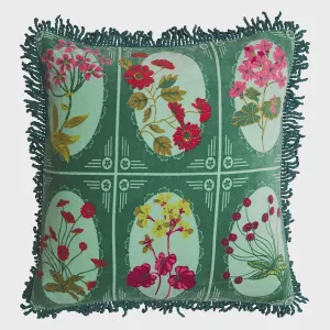 Gigi Velvet Cushion | Forest