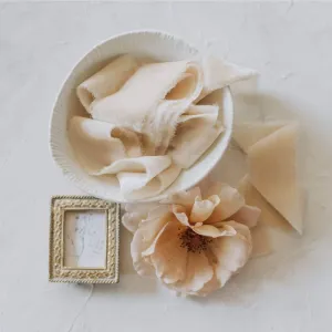 Golden Light Velvet Ribbon