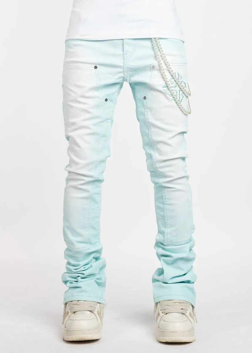 GUAPI VELVET TIFFANY CARPENTER STACKED DENIM