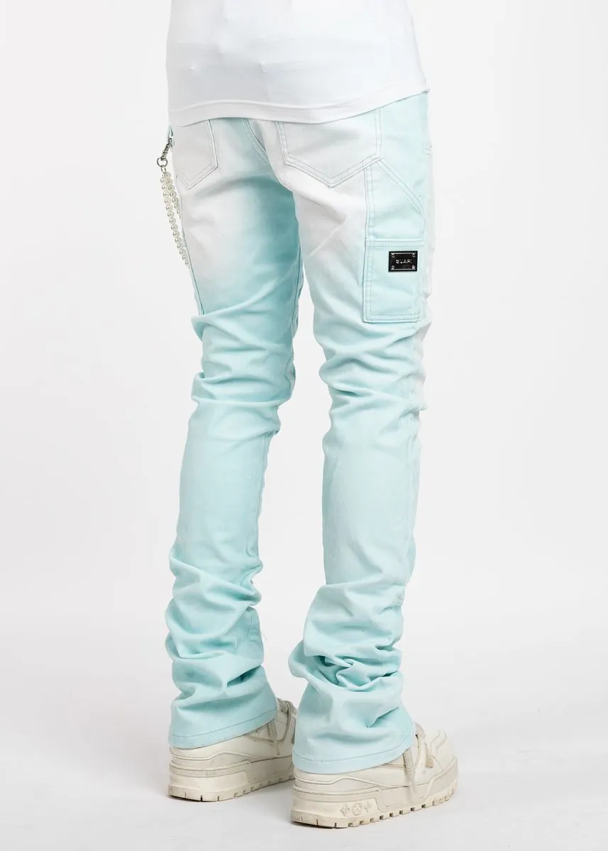 GUAPI VELVET TIFFANY CARPENTER STACKED DENIM