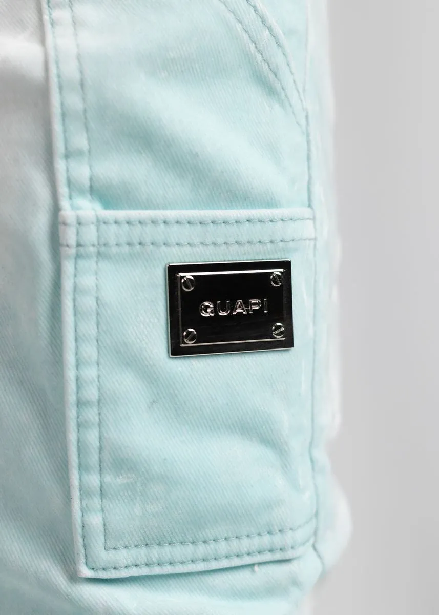GUAPI VELVET TIFFANY CARPENTER STACKED DENIM
