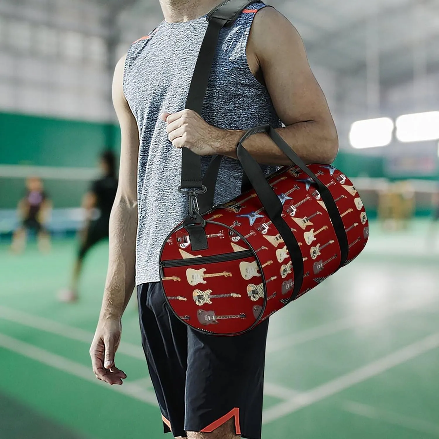 GUIT ARS Large Capacity Portable Cylindrical Fitness Bag