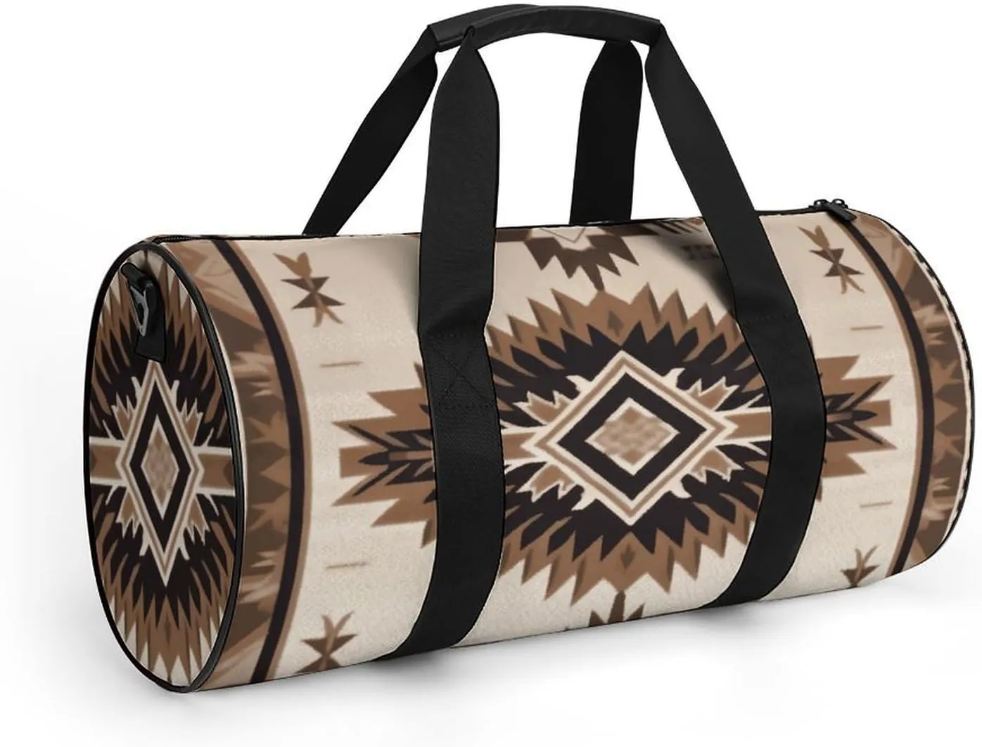 Gym Bag for Men Women Native American Duffel Bag Overnight Bag with Compartment Gym Sackpac