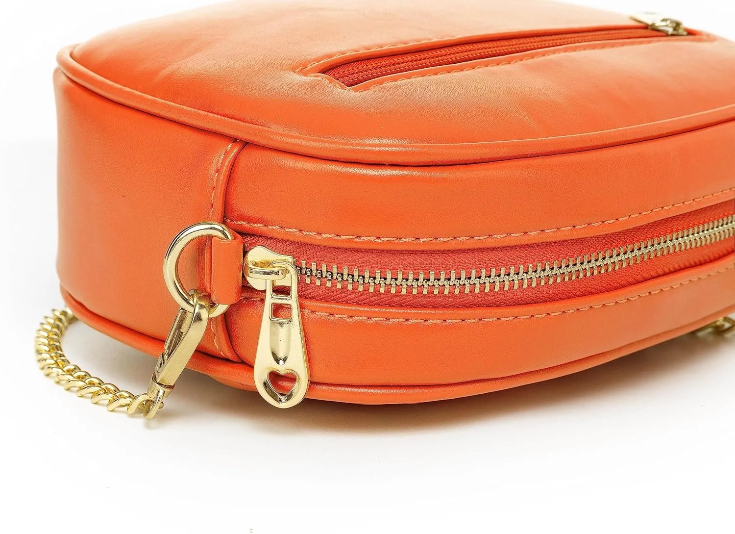 Hanbella Cross body Clutch Purses for Women & Teens - Cute Small Quilted Leather Shoulder Bag with Gold Chain for Girls