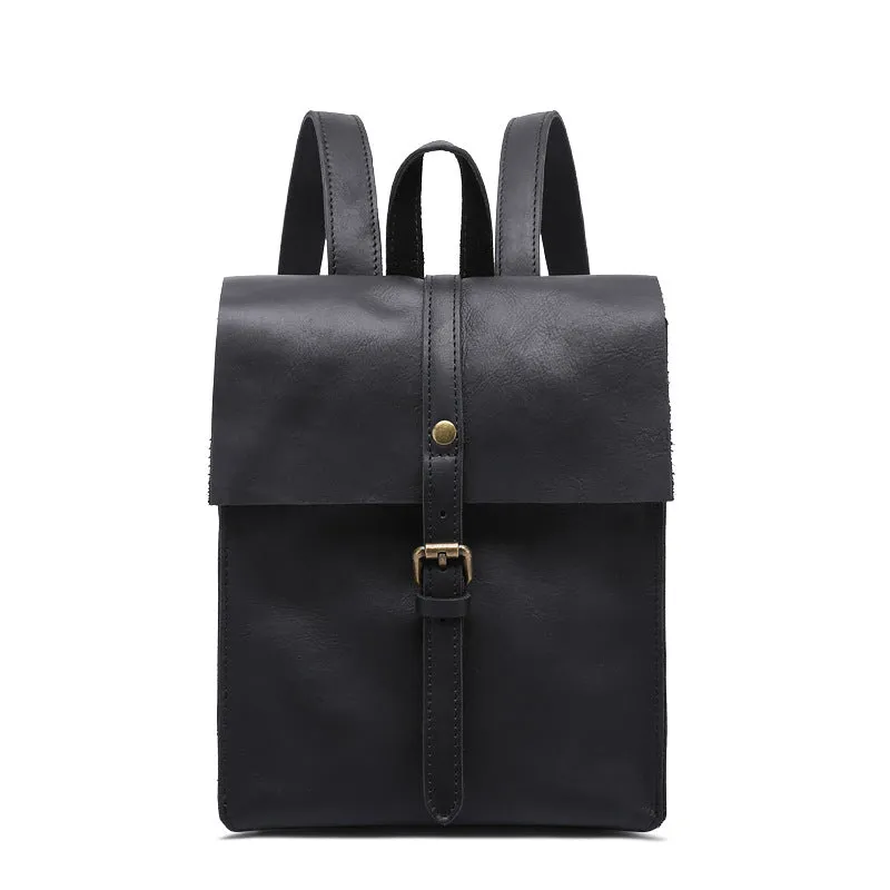 Handcrafted Anti-Theft Canvas Leather Backpack for Men & Women Adventure
