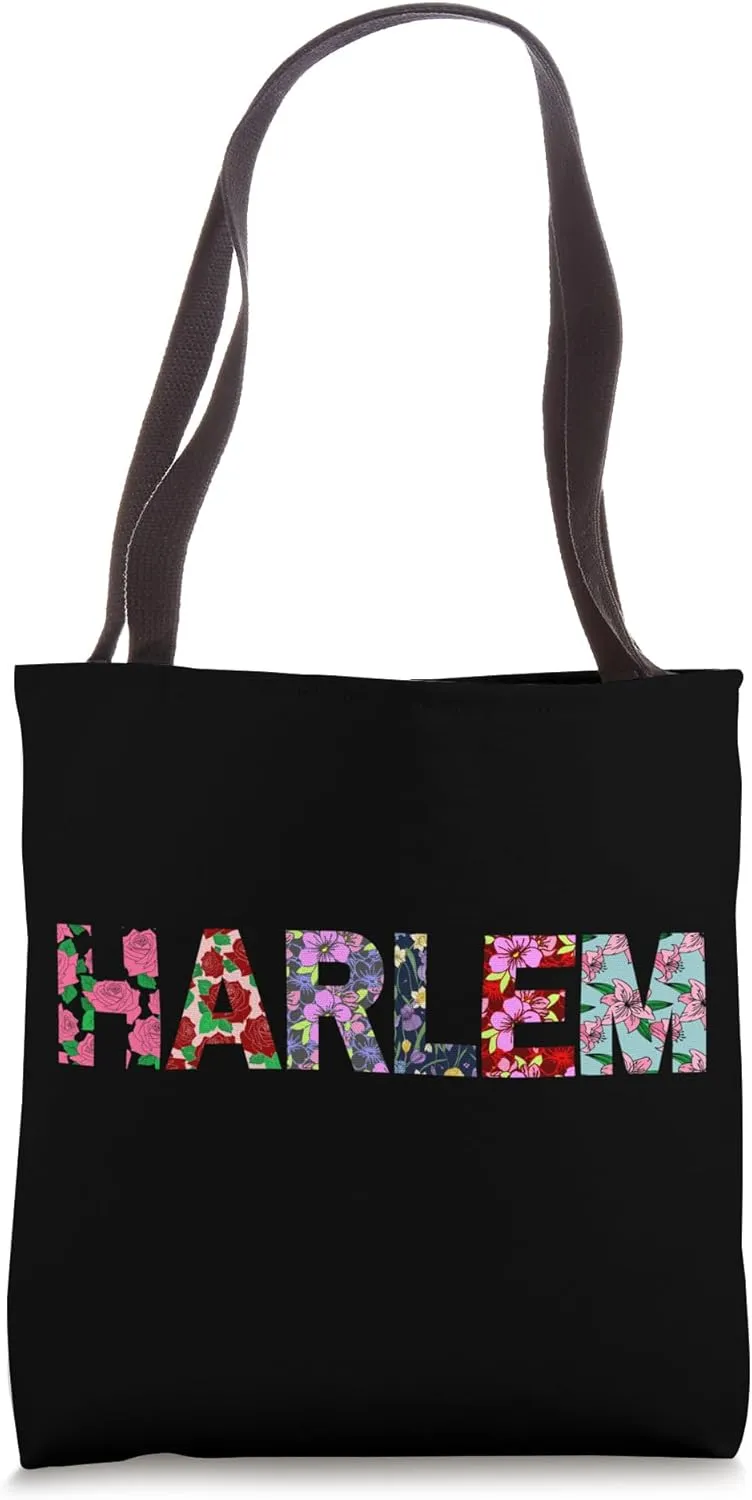 Harlem, NYC - Flower Love Tote Bag