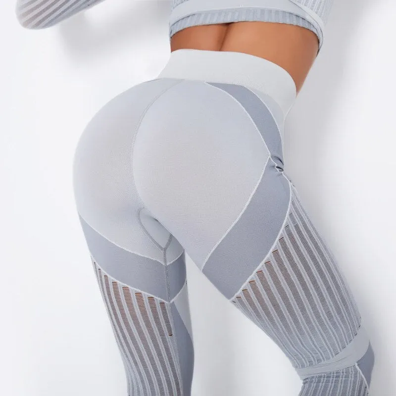 High Waist Mesh Breathable leggings