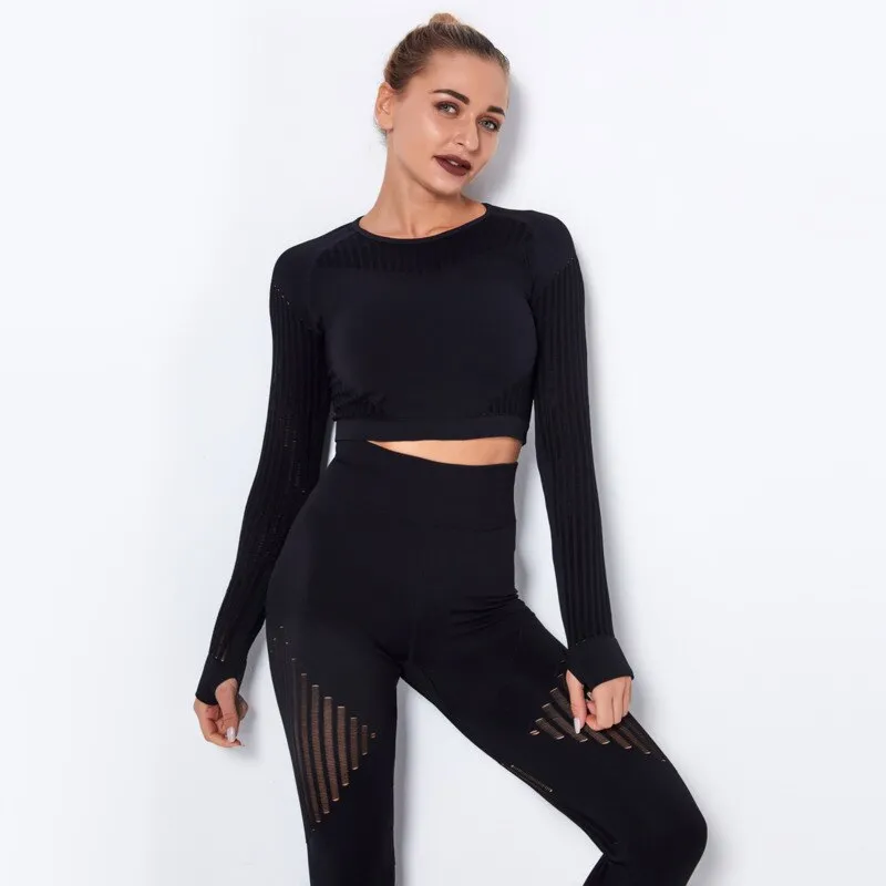 High Waist Mesh Breathable leggings