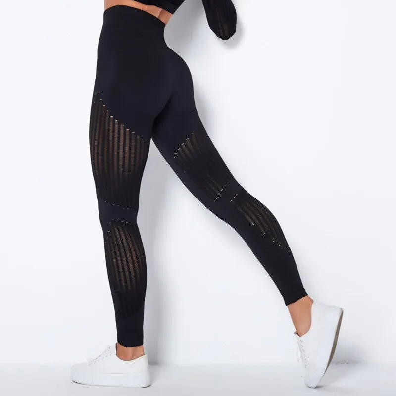 High Waist Mesh Breathable leggings