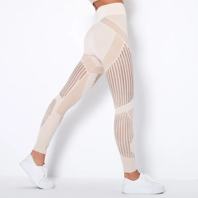 High Waist Mesh Breathable leggings