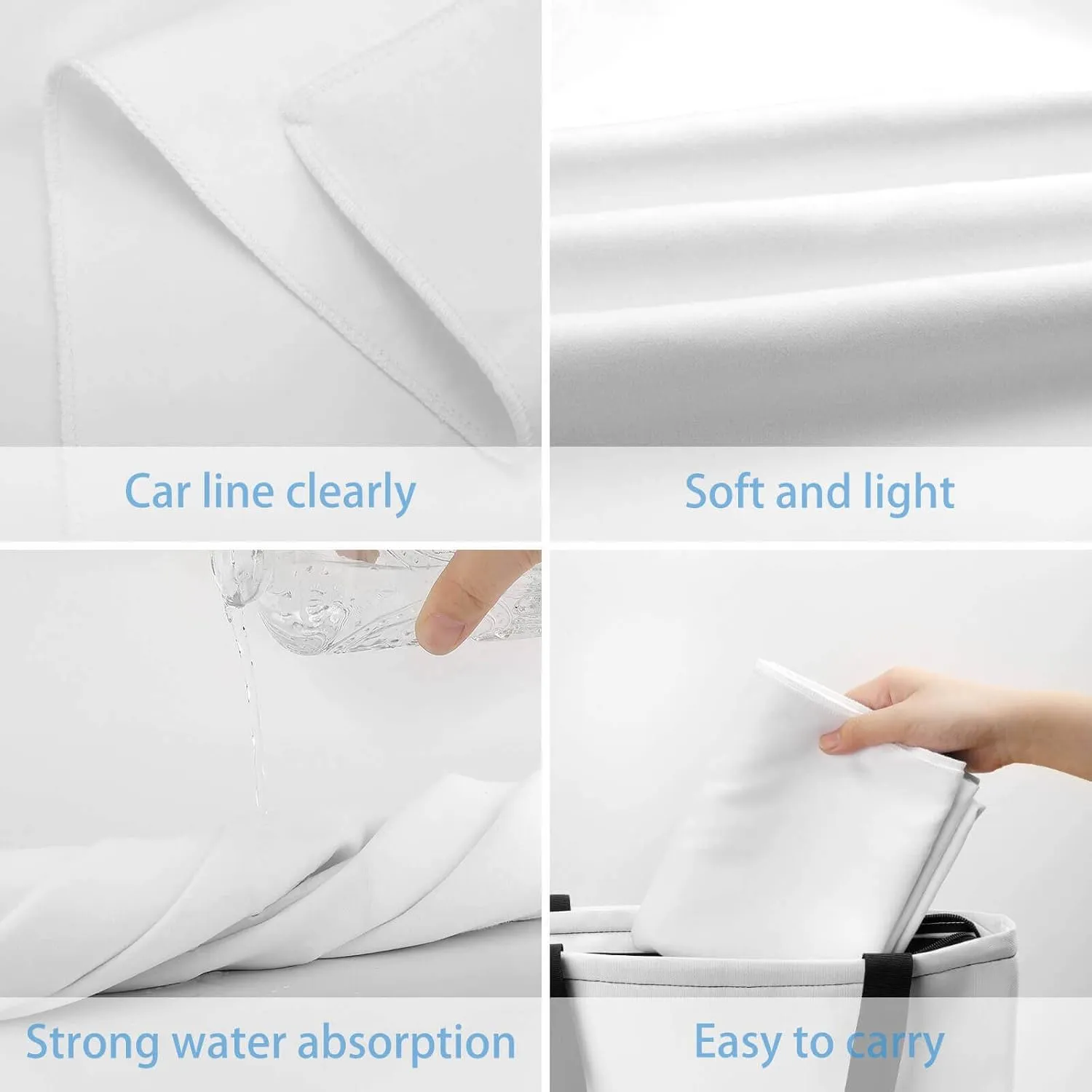Highly Absorbent Bath Towel Large Swimming Towel Fashion Bath Towel Compatible with Race Waving Checkered Black and White Towel