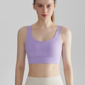 I YOGA Racerback High Impact Sports Bras With Sewn-in Pads