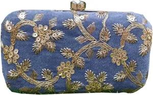 IGH Luxurious Indian Velvet Clutches for Women Ideal Wedding Favors, Unique Wedding Gifts, Christmas Party Gifts, Return Gift