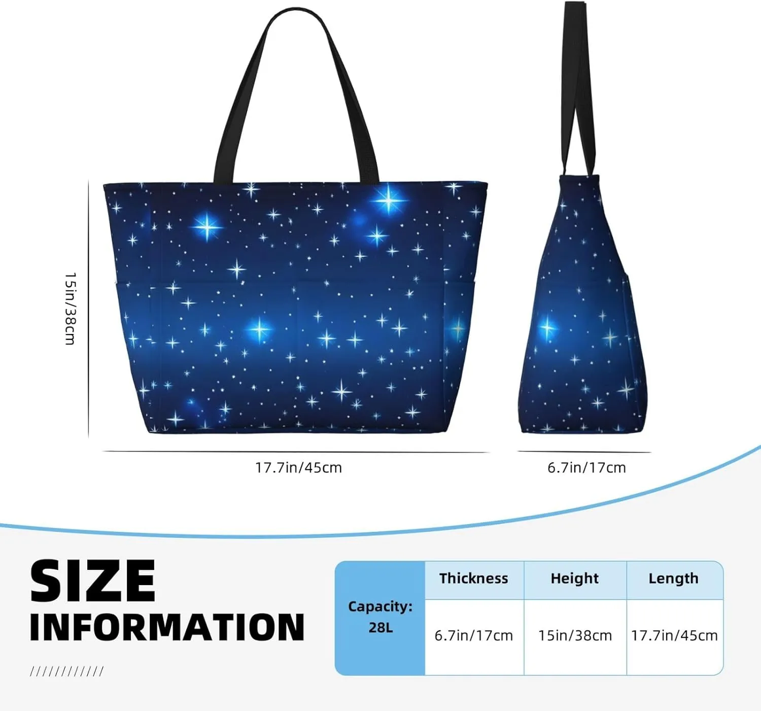 Insect atlas portable travel bag large capacity luggage bag beach bag dry and wet separation gym bag lightweight
