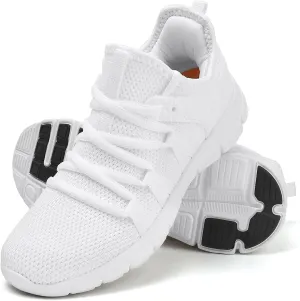 INZCOU Running Shoes Lightweight Tennis Shoes Non Slip Gym Workout Shoes Breathable Mesh Walking Sneakers