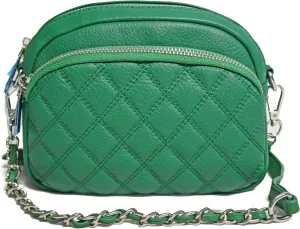 JELOUS Quilted mini handbag Crossbody shoulder bag for women with chain strap