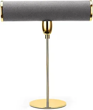 Jewelry T-Bar Display Velvet Organizer Event Show Stand Hovering Bracelet Stand Bangle Watch Holder Storage for Home Organizing Jewelry Organizer Holder (Color : L) (E)