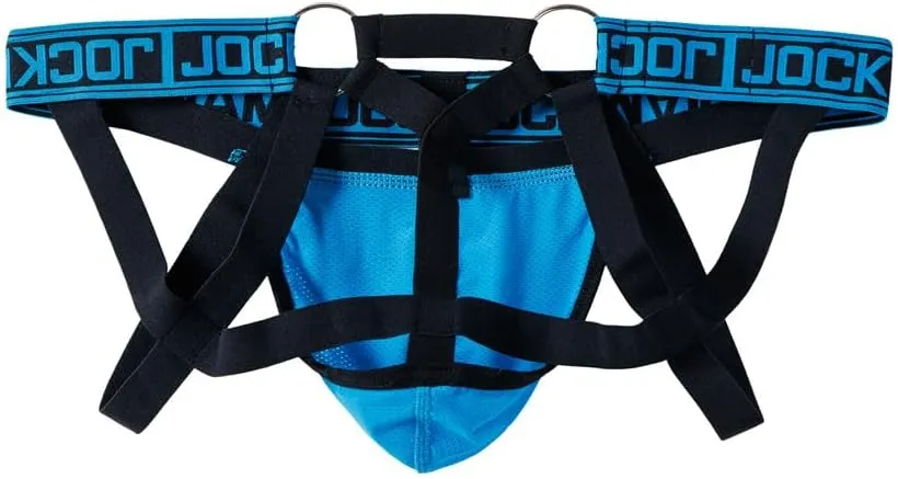JOCKMAIL Mesh Breathable Jockstrap Athletic Supporters for Men Jock Strap Male Underwear