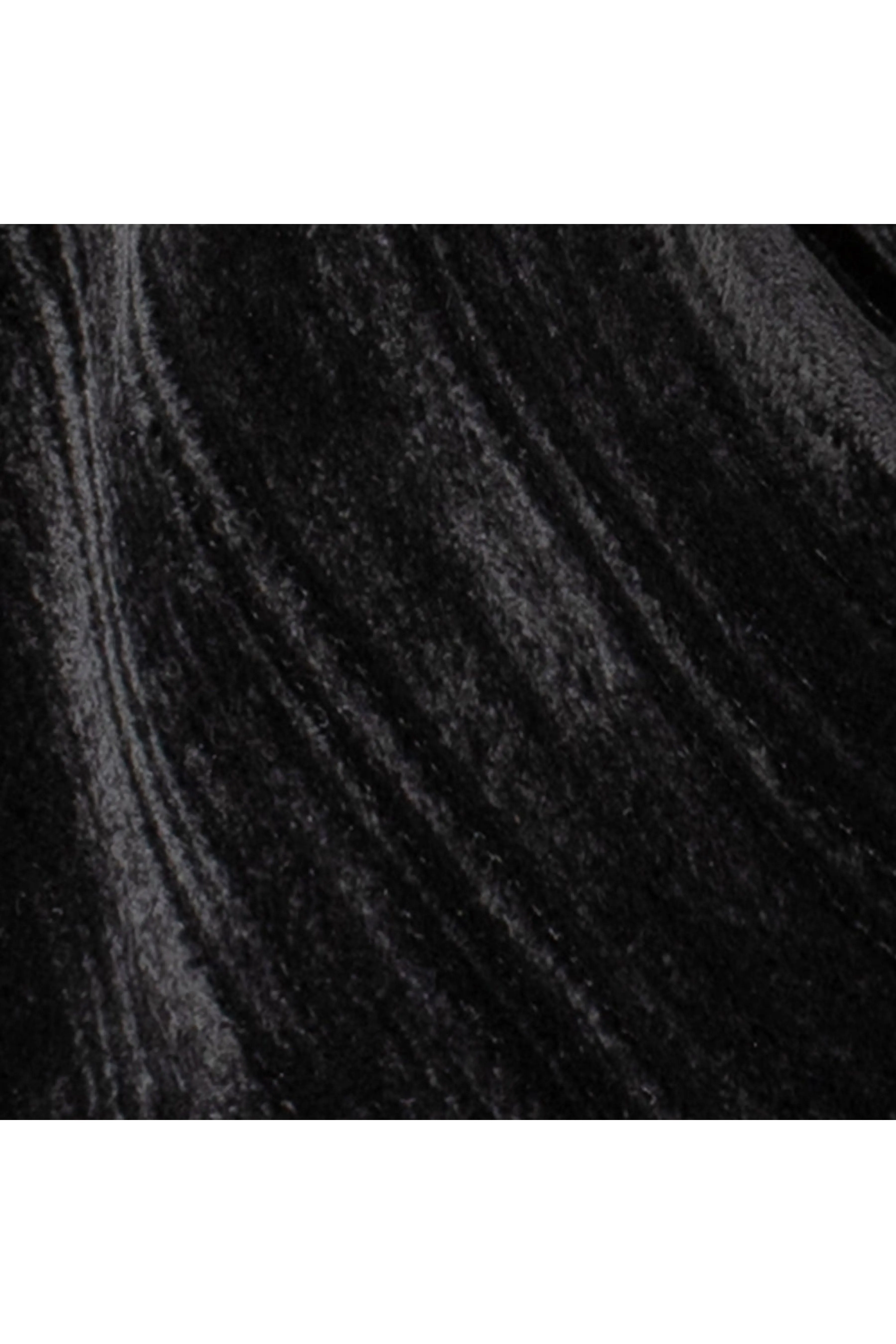 Jordi Velvet Convertible Bag - Black