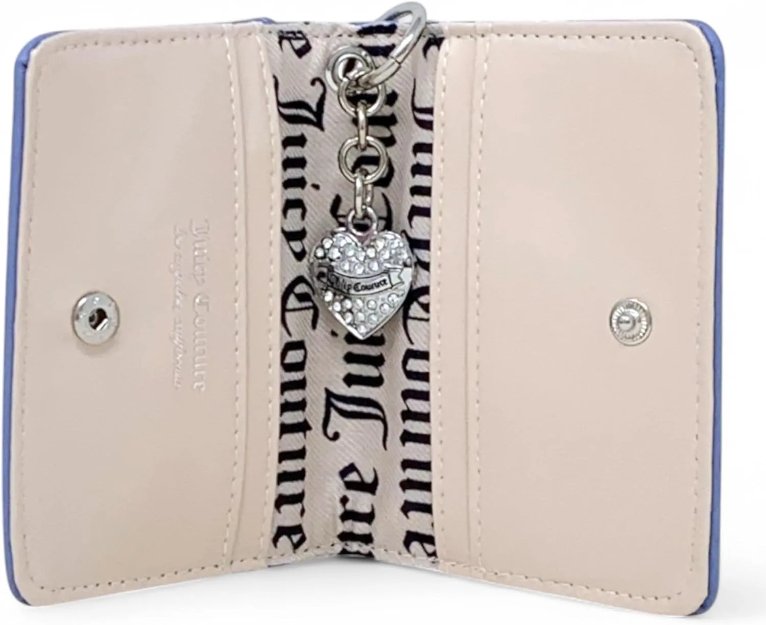 Juicy Couture Women's Card Case (Only You and Me Slate Blue)