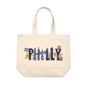 Jumbo Cotton Canvas Tote Bag