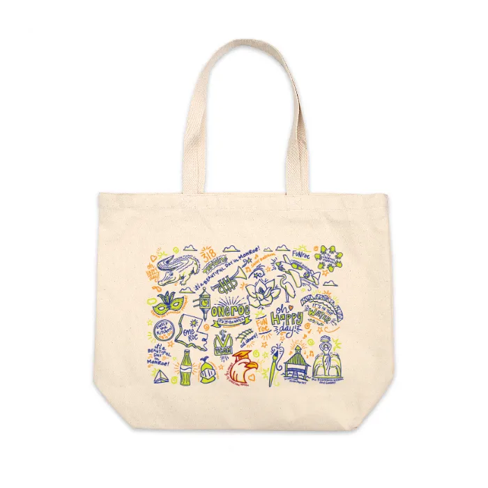 Jumbo Cotton Canvas Tote Bag