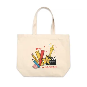 Jumbo Cotton Canvas Tote Bag