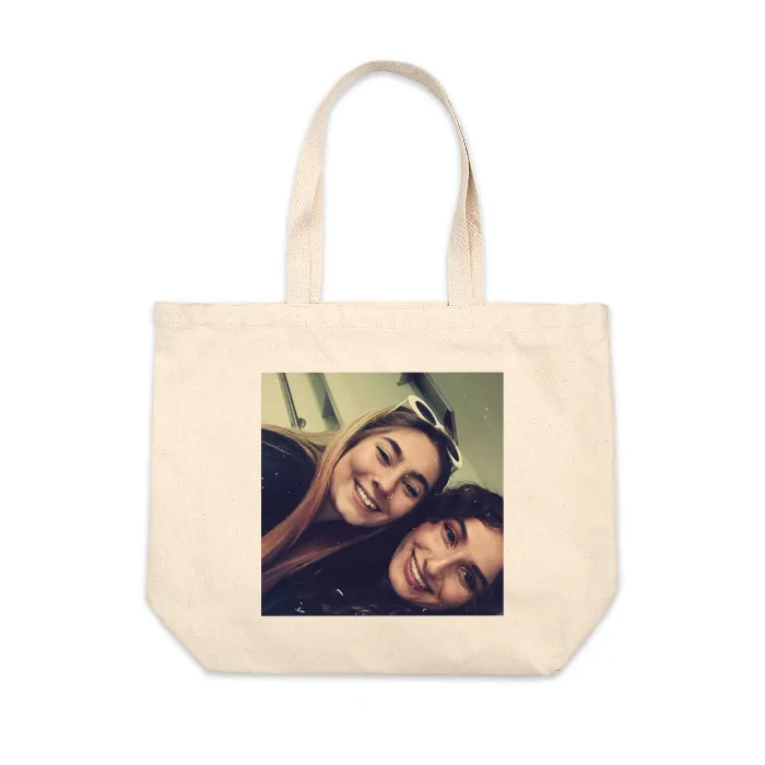 Jumbo Cotton Canvas Tote Bag