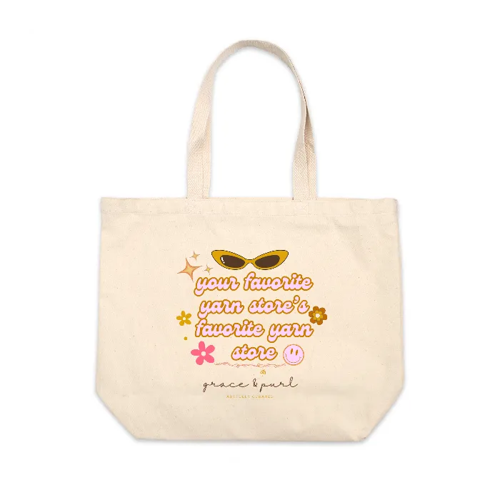Jumbo Cotton Canvas Tote Bag