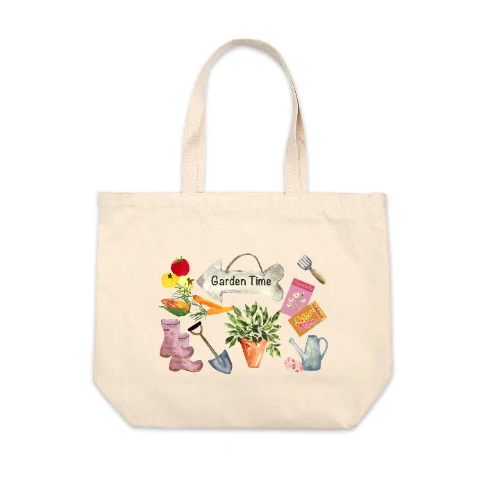 Jumbo Cotton Canvas Tote Bag
