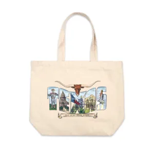 Jumbo Cotton Canvas Tote Bag