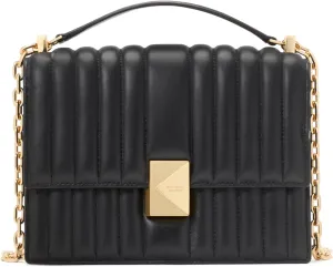 kate spade new york Women's Deco Quilted Leather Chain Shoulder
