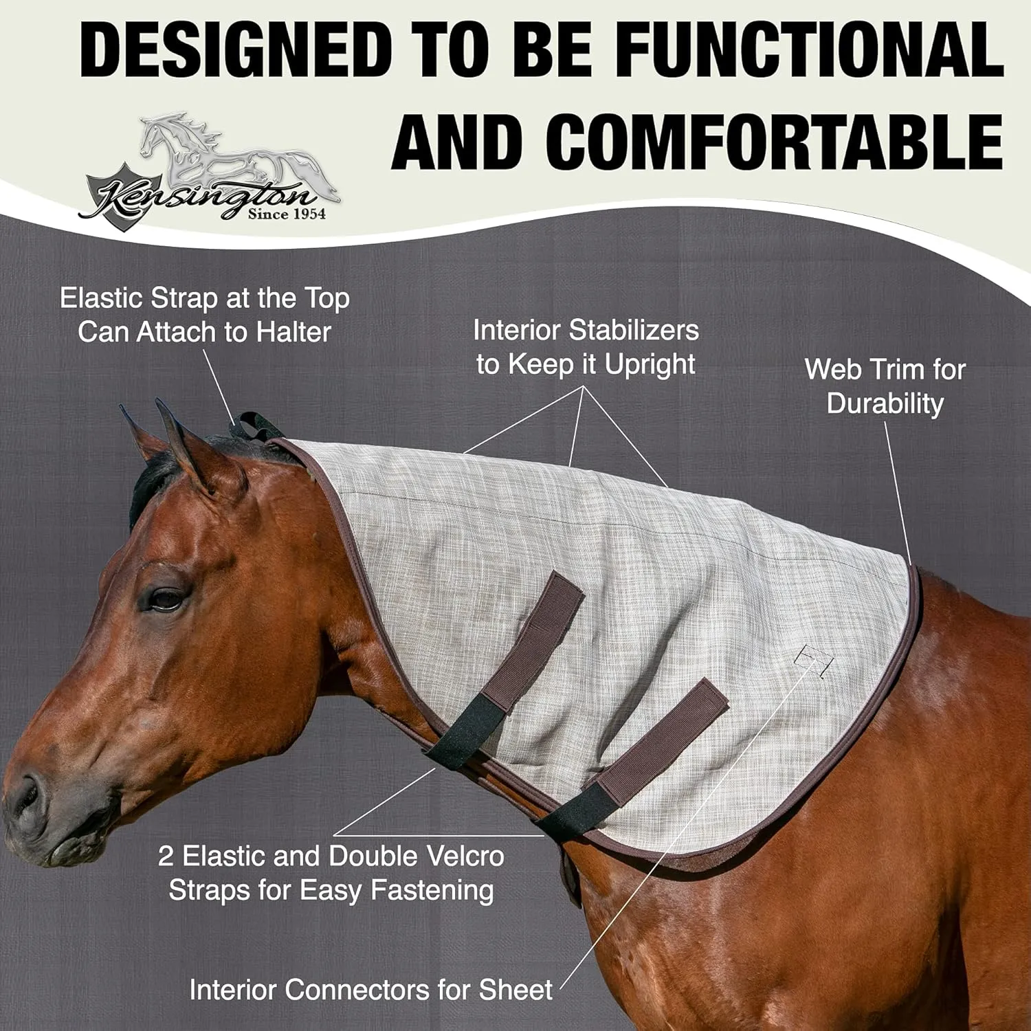 Kensington Textilene Neck Cover
