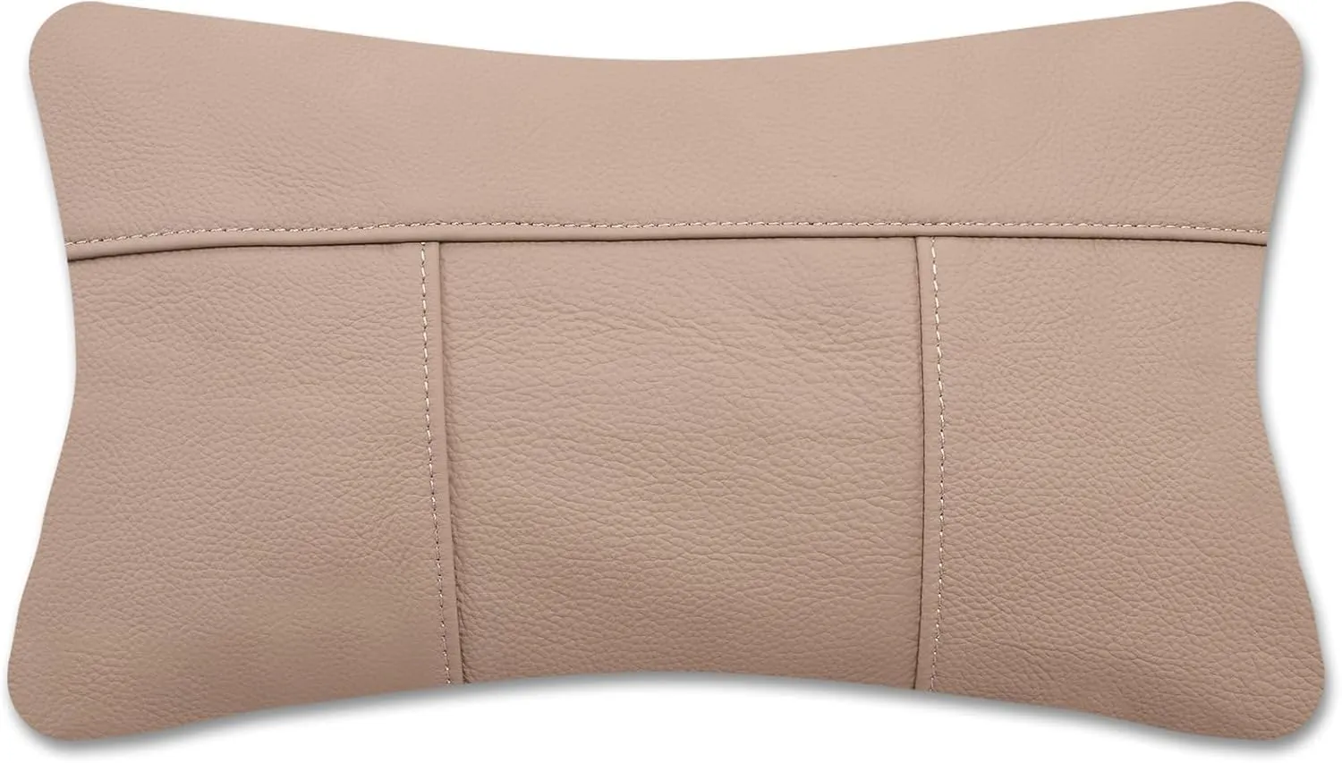 Kidol & Shellder Genuine Leather Pillow Cover 12x20 - Luxury Full Grain Cowhide Pillow Covers for Couch Sofa Bed - Soft Durable Decorative Throw Pillow Covers with Hidden Zipper (Hazelnut)