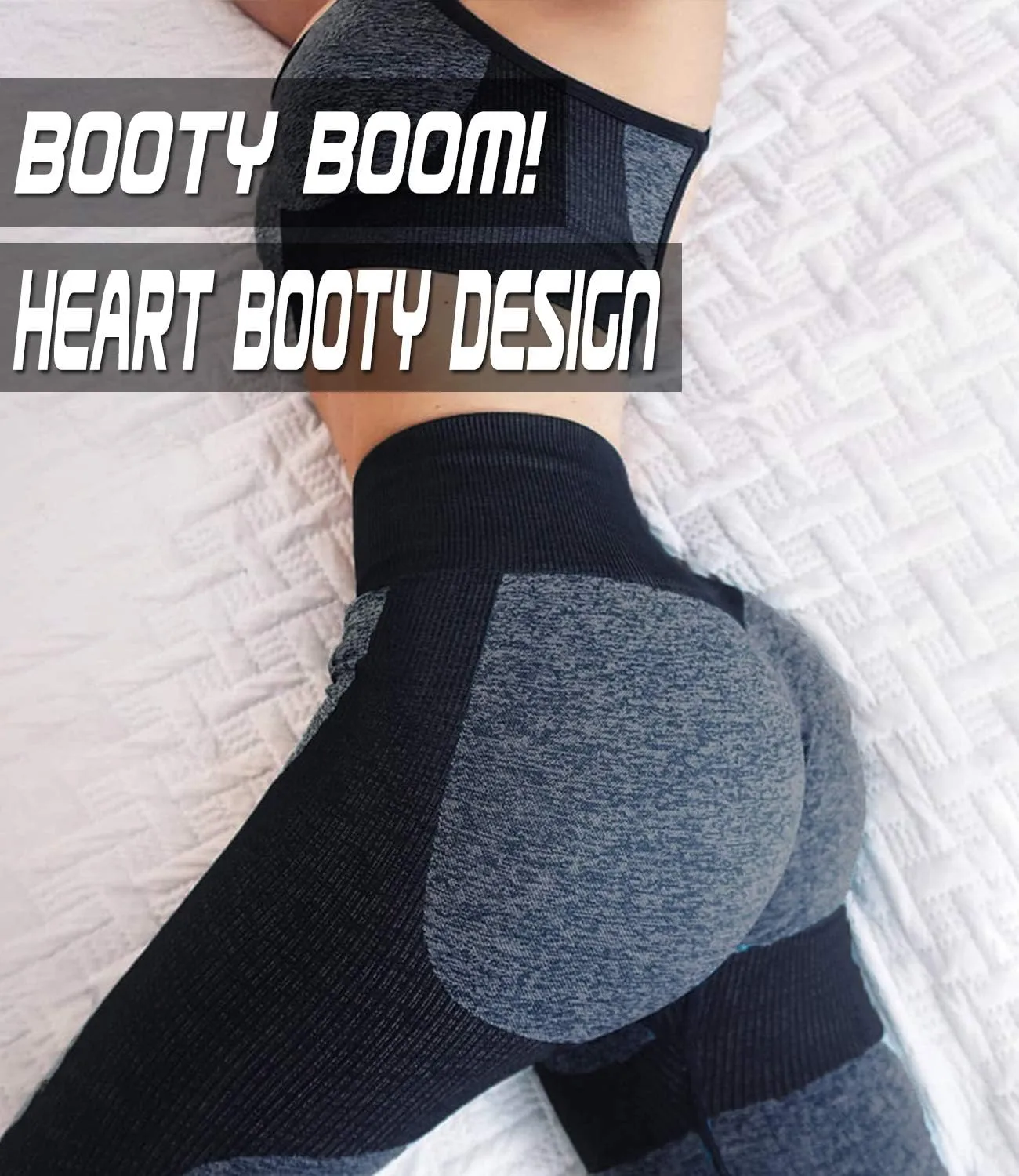 KIWI RATA Women's Scrunch Butt Leggings High Waisted Butt Lift Yoga Pants Sports Workout Tights