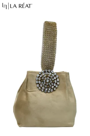 La Reat's Welly Women's Bridal Fancy Party Hand Embroidery Potli Bags, Ladies Purse Wallets, Evening Clutches, Handbags.