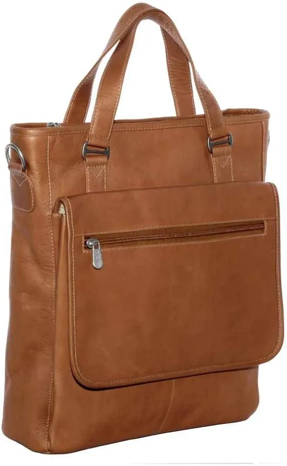 Laptop/Tablet Carry-All Tote, Saddle, One Size