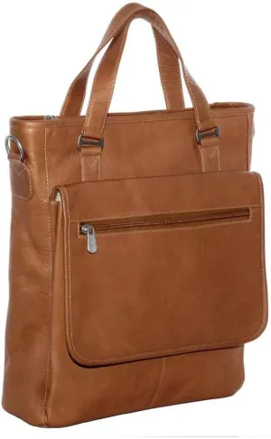 Laptop/Tablet Carry-All Tote, Saddle, One Size
