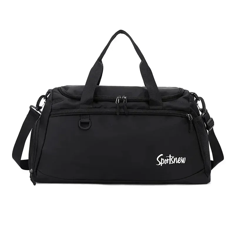 Large Capacity Gym Bags Women Men Travel Luggage Bags Tote Dry Wet Separation Handbags Trekking Duffle Bags Fitness Training Bag