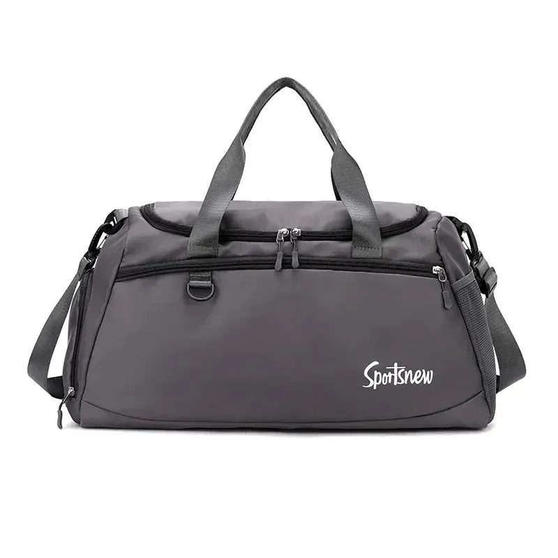 Large Capacity Gym Bags Women Men Travel Luggage Bags Tote Dry Wet Separation Handbags Trekking Duffle Bags Fitness Training Bag