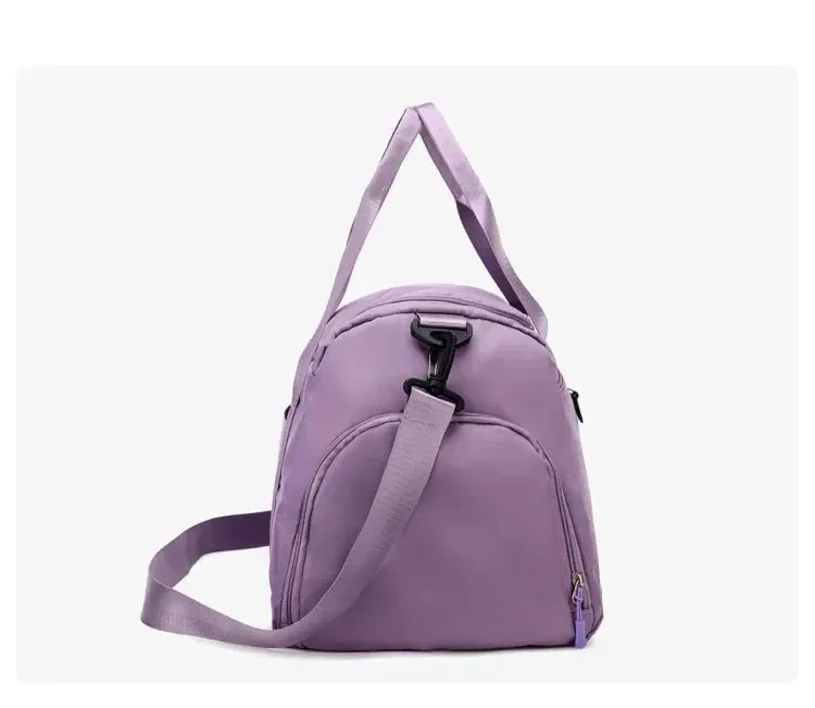 Large Capacity Gym Bags Women Men Travel Luggage Bags Tote Dry Wet Separation Handbags Trekking Duffle Bags Fitness Training Bag
