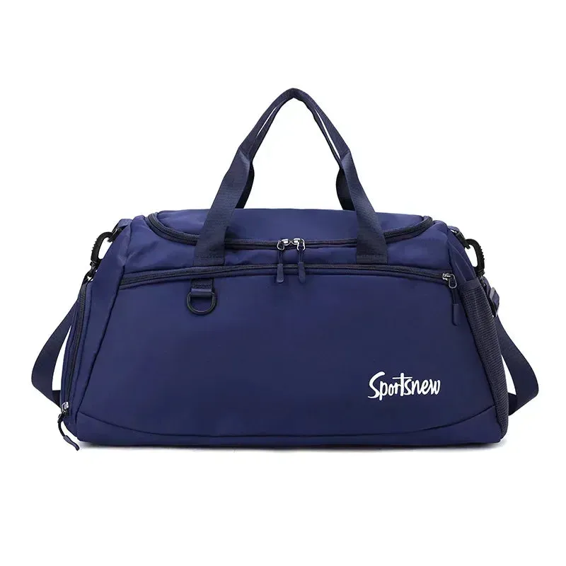 Large Capacity Gym Bags Women Men Travel Luggage Bags Tote Dry Wet Separation Handbags Trekking Duffle Bags Fitness Training Bag