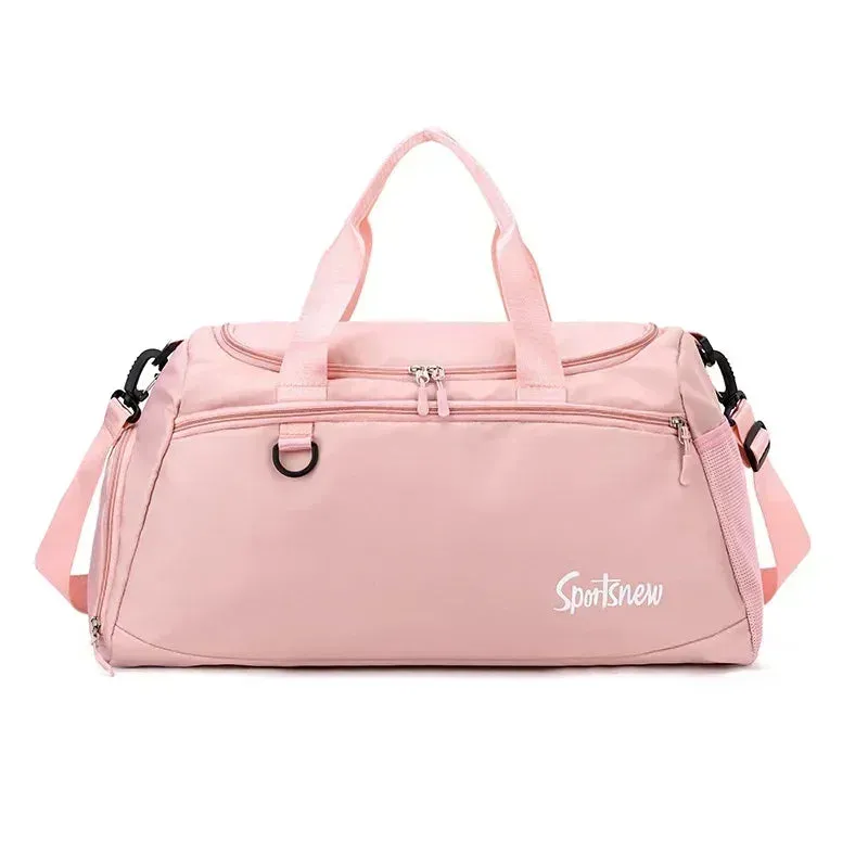 Large Capacity Gym Bags Women Men Travel Luggage Bags Tote Dry Wet Separation Handbags Trekking Duffle Bags Fitness Training Bag