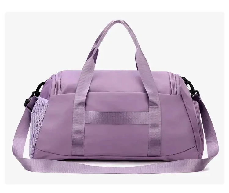 Large Capacity Gym Bags Women Men Travel Luggage Bags Tote Dry Wet Separation Handbags Trekking Duffle Bags Fitness Training Bag