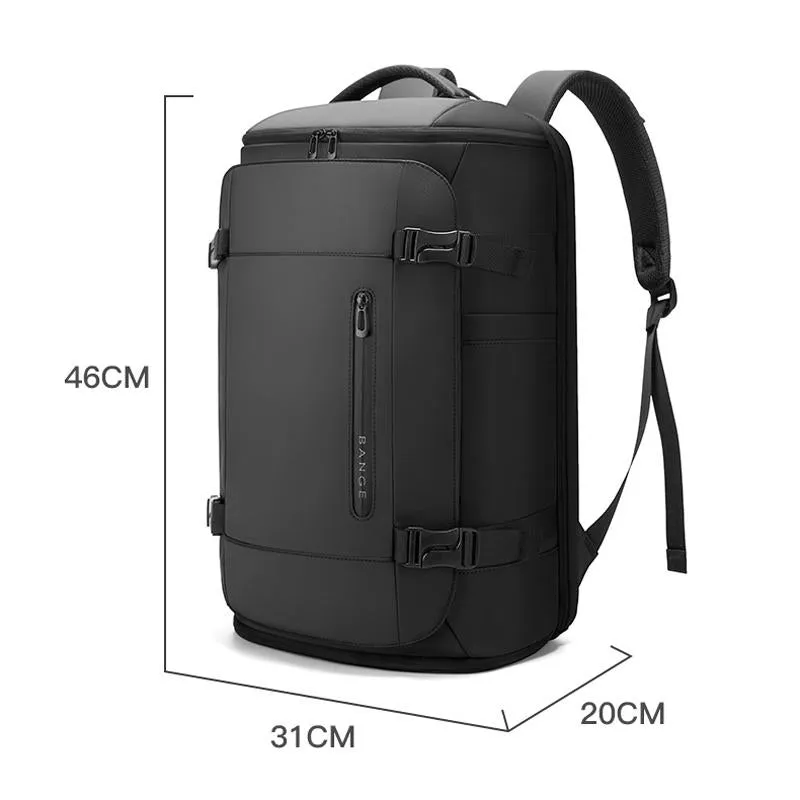 Large Capacity Sports Shoulder Bag With Wet / Dry Separation