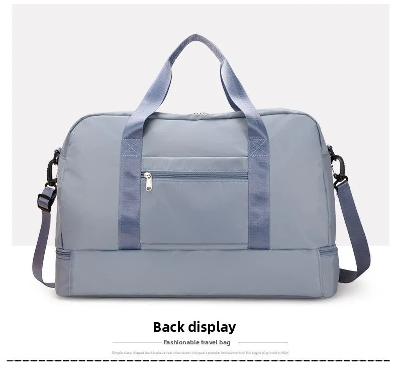 Large Capacity Travel Bag for Short Trips, Lightweight Handbag, Dry and Wet Separation Gym Bag, Sports Bag
