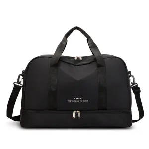 Large Capacity Travel Bag for Short Trips, Lightweight Handbag, Dry and Wet Separation Gym Bag, Sports Bag