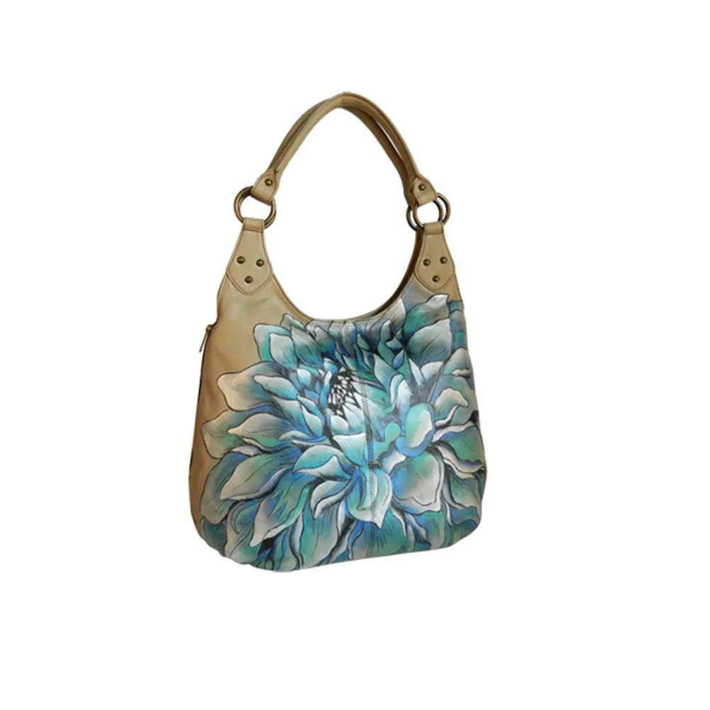 Large Efficient global logistics Bag by Shoulder Anuschka Highly-rated Leather Hobo Leather